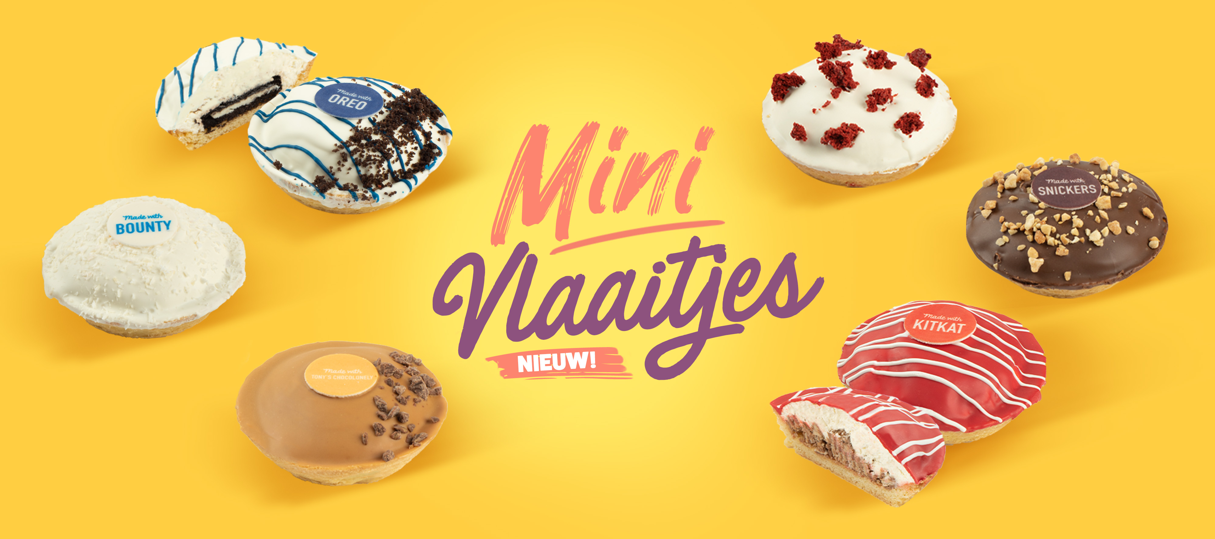 Mini vlaaitjes Mini vlaaitjes