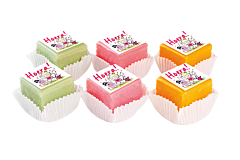 Petit Fours foto/logo (25 stuks)