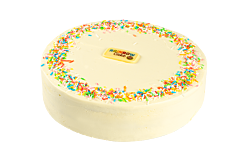 Rainbow Cake ongesneden