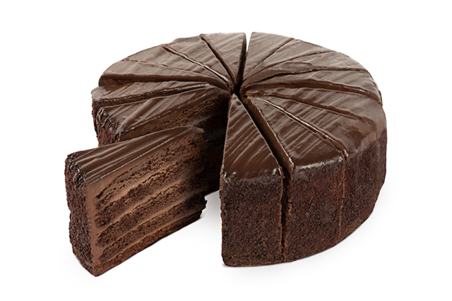Five High Chocolate Cake