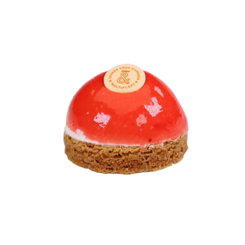 Bolgebakje Aardbei