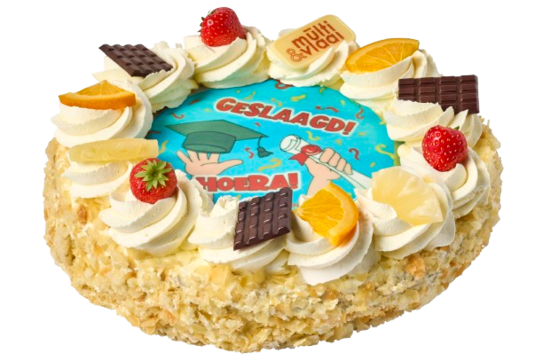 Foto/Logotaart - 10 personen