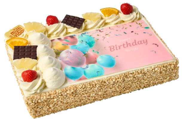 Foto/Logotaart - 18-20 personen