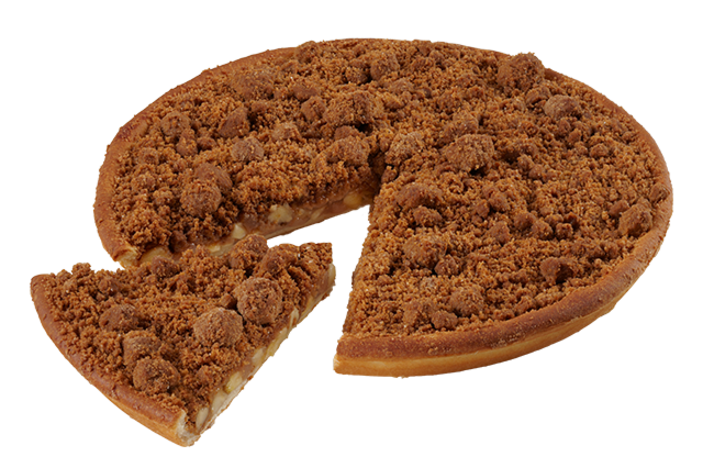 Appel stoofpeer kruimelvlaai