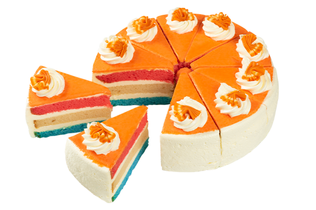 Oranje taart