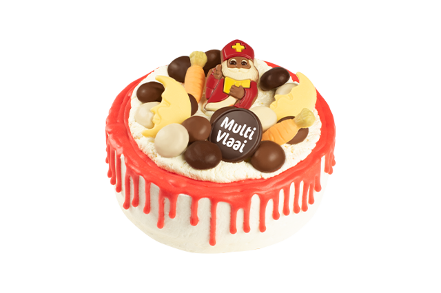 Sinterklaas Red Velvet Driptaart