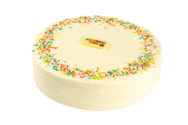 Rainbow Cake ongesneden