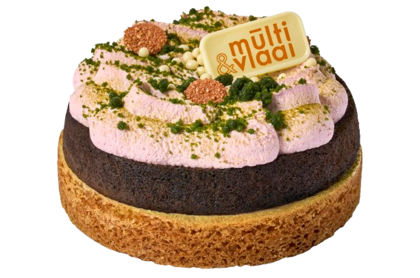 Strawberry Matcha taartje