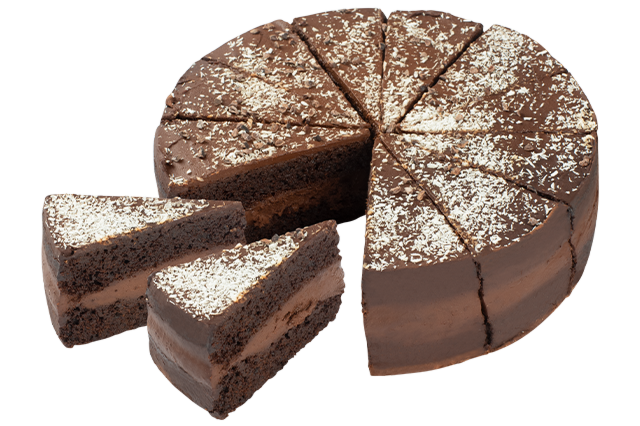 Vegan Death by chocolate taart